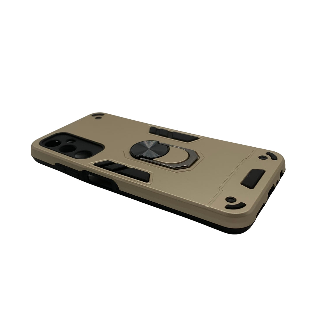 Samsung A05s Hard Case with Metal Ring Holder, Shockproof Slim Cover
