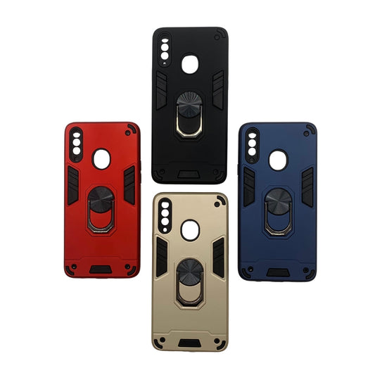 Samsung A20s Hard PC Shockproof Case with Ring Holder, Slim Cover