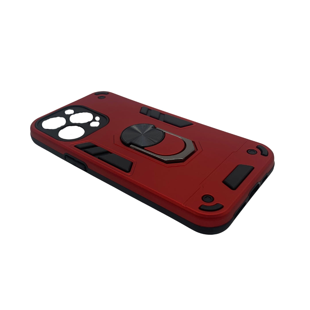 iPhone 13 Pro Hard PC Slim Shockproof Case with Ring Holder