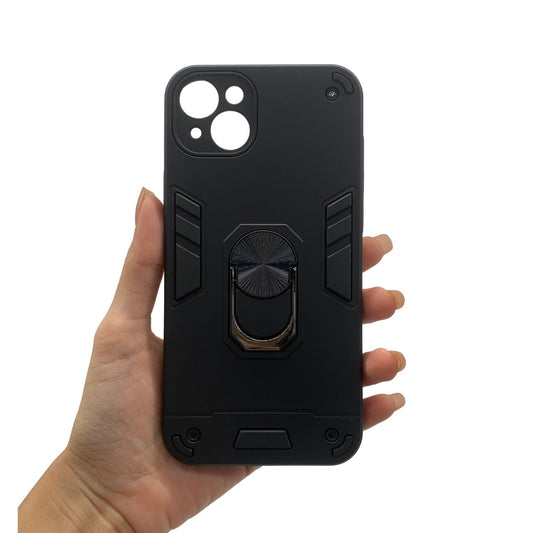 iPhone 14 Plus Hard PC Slim Shockproof Case w/ Ring Holder