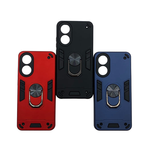 OPPO A78 Hard Shockproof Slim Case with Ring Holder