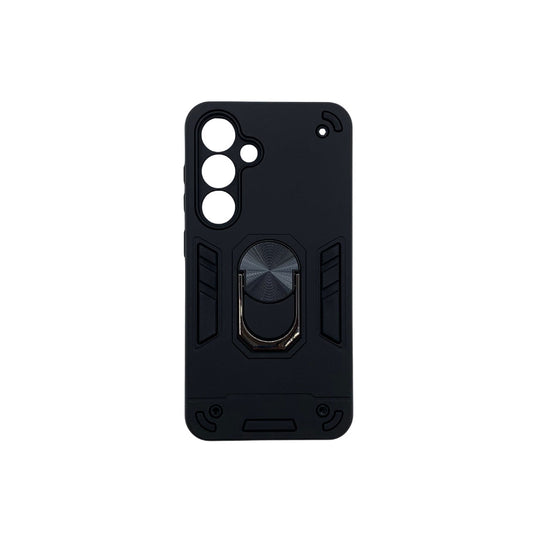 Samsung S24 Slim Shockproof Hard PC Case with Ring Holder