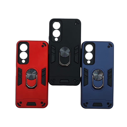 Vivo Y17s Hard PC Case w/ Ring Holder | Shockproof Slim Back Cover