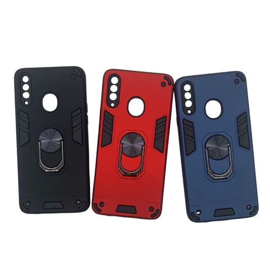 Samsung A20s Hard PC Case with ring holder Shockproof Slim back Cover