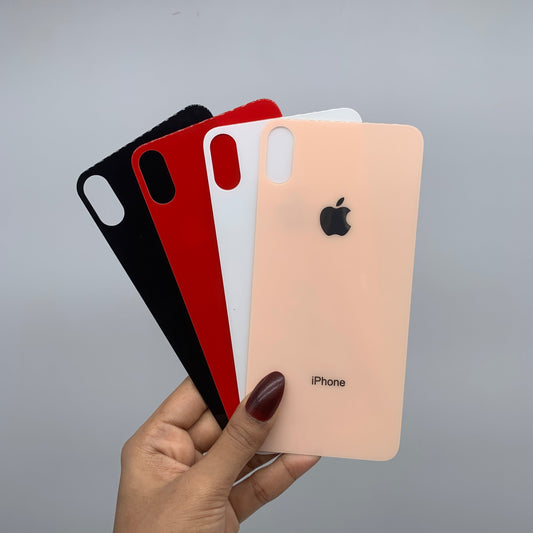 Coloured Back Tempered Glass for iPhone Xs max