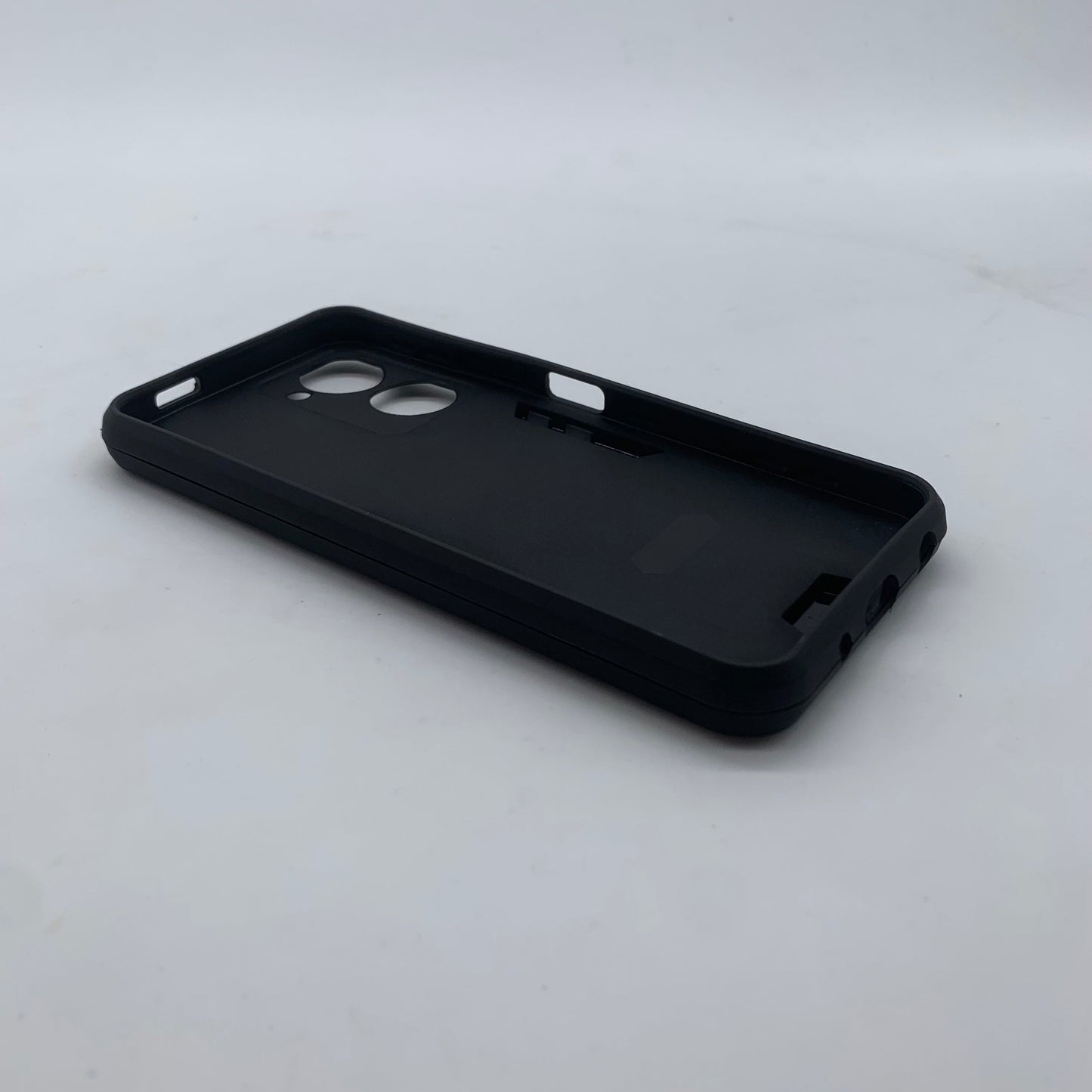 Vivo Y03 Hard PC Shockproof Case with Ring Holder - Slim Back Cover