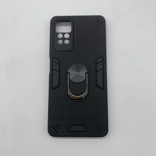 Redmi Note 11 Pro Hard PC Case with Ring Holder - Shockproof Slim Cover