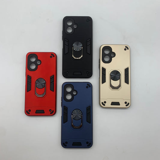 Tecno Spark Go 2 Hard PC Shockproof Case with Ring Holder