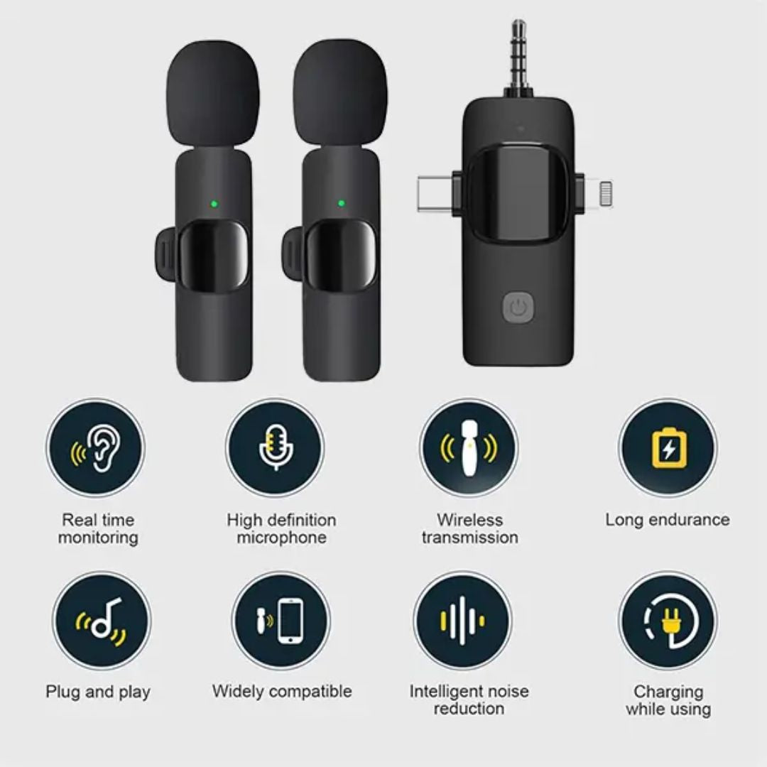 K15 3-in-1 Dual Microphone System