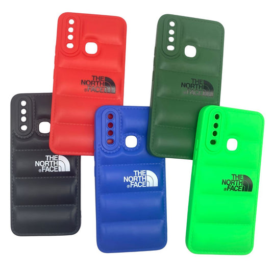 Vivo Y17 Puffer Jacket Case Shock-Absorbing Air Cushion Back Cover