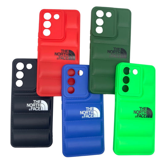 Vivo Y200 Puffer Jacket Case Shock-Absorbing Air Cushion Back Cover