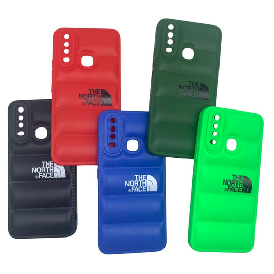 Vivo Y12/Y15/Y17 Puffer Jacket Case Shock-Absorbing Air Cushion Back Cover