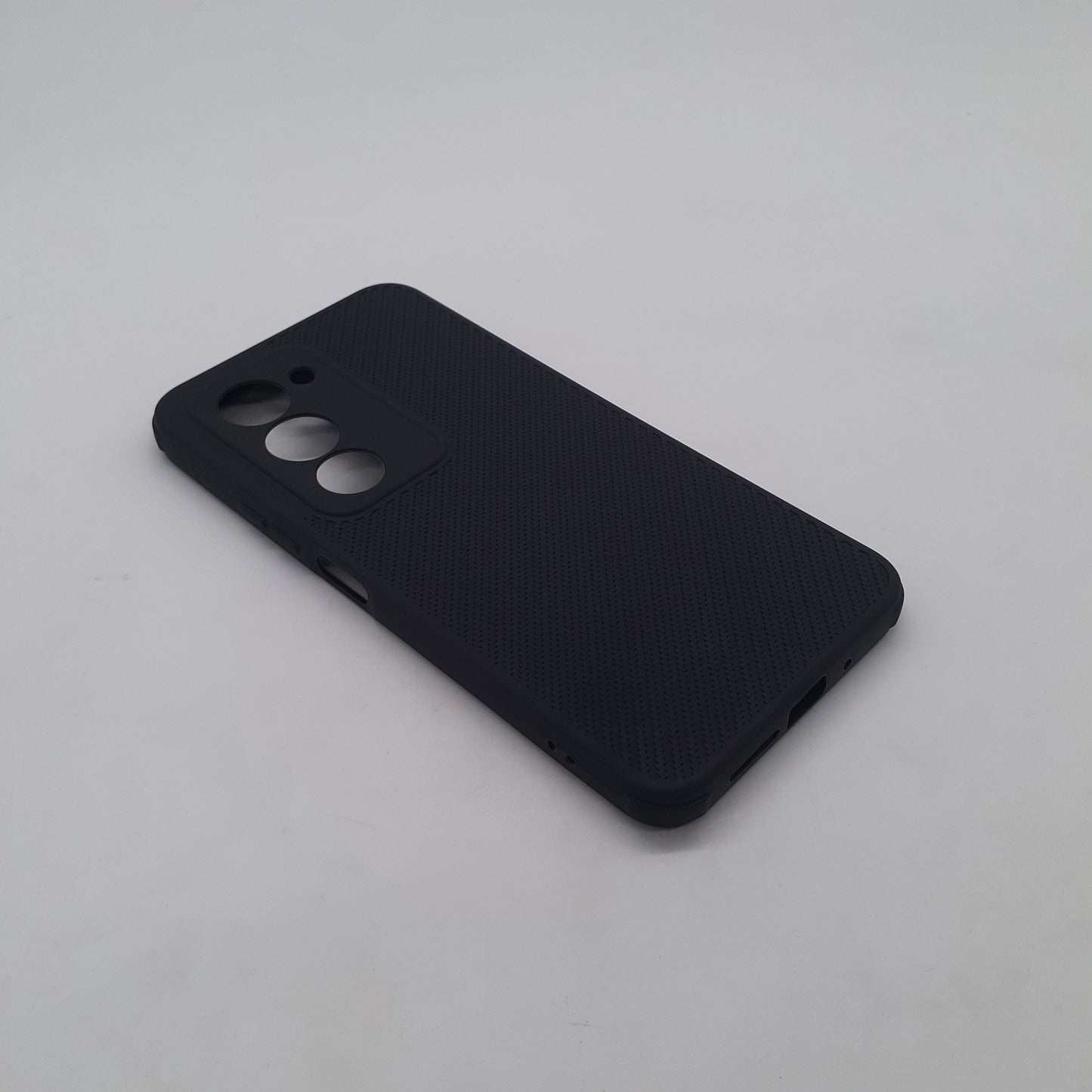 Redmi 15 5G Carbon Fiber texture Hard Rubber armour back cover shock-porof case