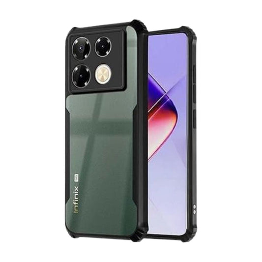 infinix Note 40 4G case Matte Black Back Cover Soft Silicone TPU Bumper case
