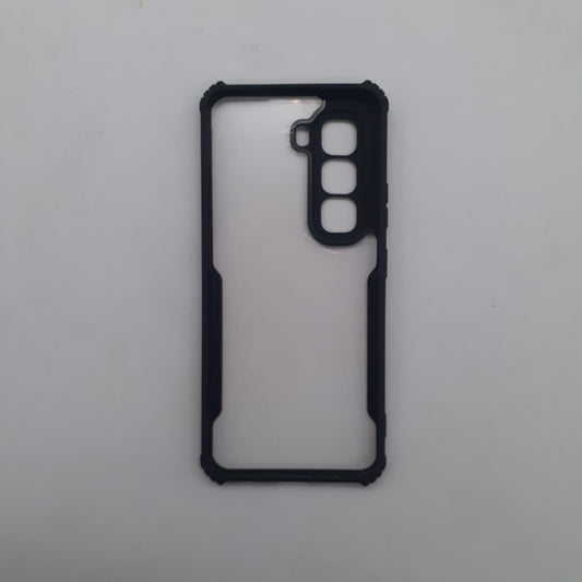infinix Hot 50 Pro iPAKY Case, Heavy Duty Shock Proof Edges Protection Cover with Anti-Slip Grip and Comfortable Texture