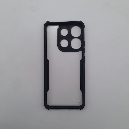 infinix Smart 7 HD iPAKY Heavy Duty Protective Phone Case with Shock Proof Edges, Enhanced Grip, and Durable Construction