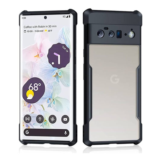 Google Pixel 6 case Matte Black Back Cover Soft Silicone TPU Bumper case