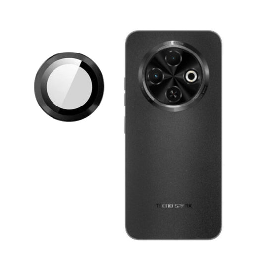 Tecno Spark 30C Camera Lens Protector: Premium Metal Frame and Tempered Glass Guard for Ultimate Scratch and Impact Protection