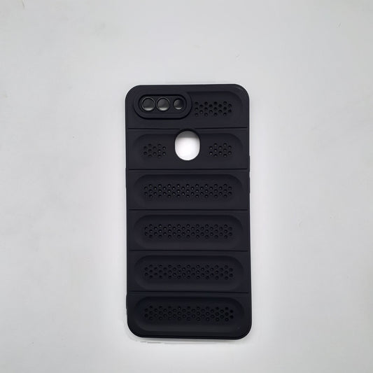 OPPO A3s Case, Slim Shockproof TPU Cover with Heat Dissipation, Full Protection Lightweight Phone Shell