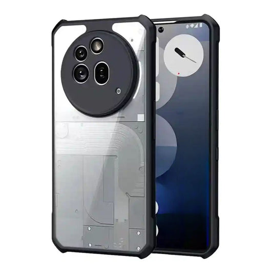 Nothing 3A PRO case Matte Black Back Cover Soft Silicone TPU Bumper case
