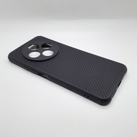 Redmi 14C Carbon Fiber texture Hard Rubber armour back cover shock-porof case