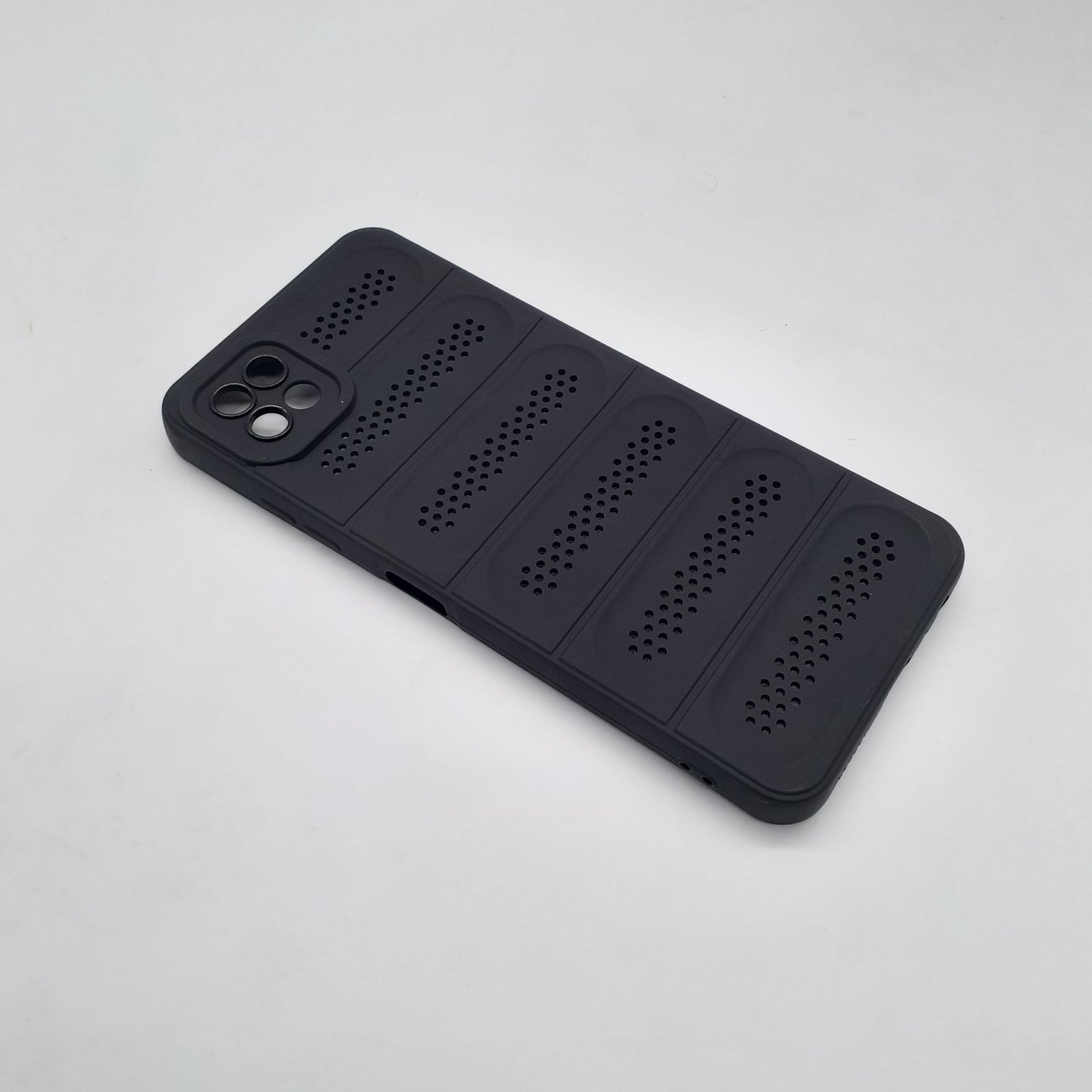 Samsung A22 5G Case - Black, Shockproof TPU Cover with Heat Dissipation, Full Protection
