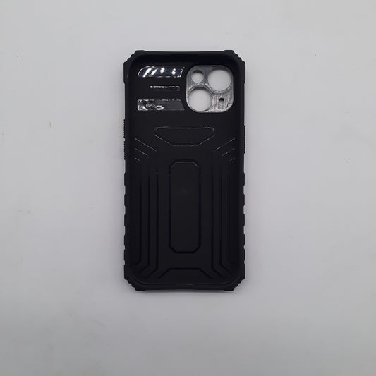 iPhone 15 Heavy Duty Shockproof Case Slide Camera Cover Integrated Kickstand Protection Hands Free Viewing