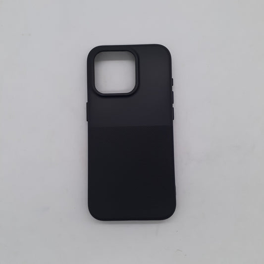 iPhone 15 Pro Premium Silicone Back Cover – Slim Shock Absorbing TPU Case with Raised Camera and Screen Guard