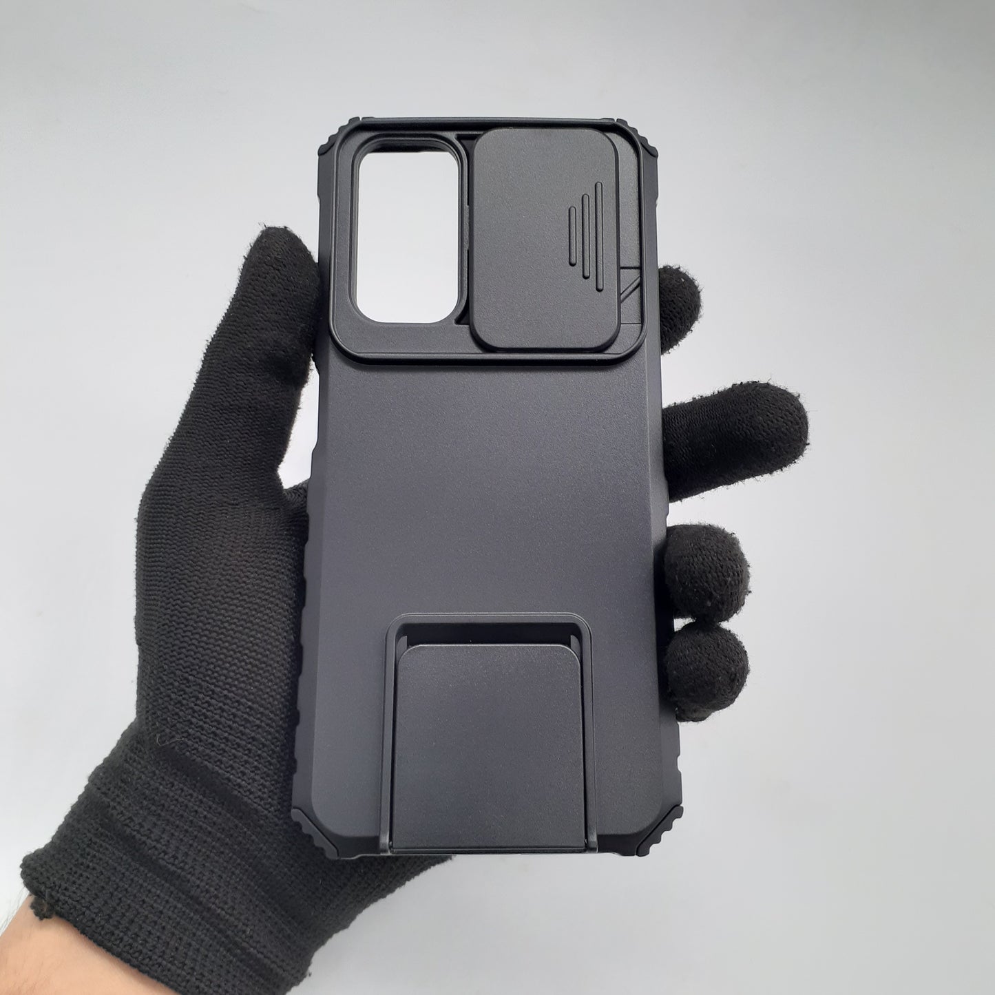 Redmi Note 11 Case Slide Camera Cover Built in Kickstand Ring Holder Heavy Duty Shockproof Armor Protective Phone Cover