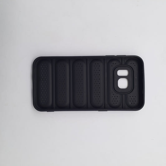 Best Samsung S7 Case - Black TPU, Shockproof, Heat Dissipation Full Protection Cover