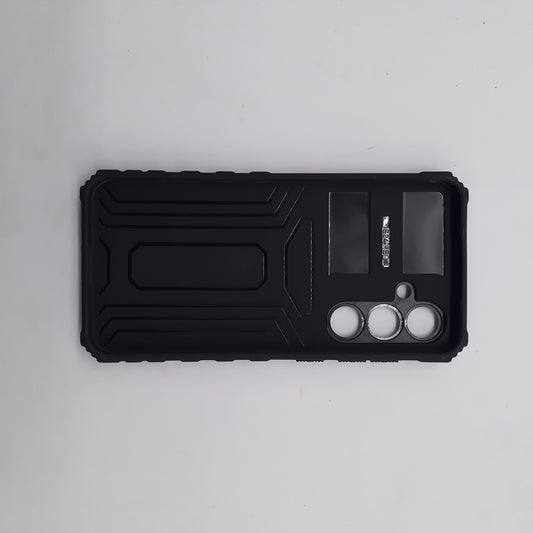 Samsung S24 FE Heavy Duty Shockproof Case Sliding Camera Protection Integrated Kickstand Hands-Free Viewing