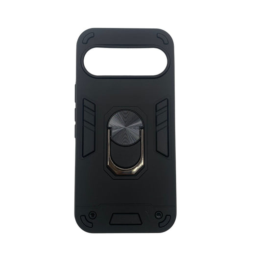 Google Pixel 10 Hard PC Case with Ring Holder - Shockproof Slim Cover