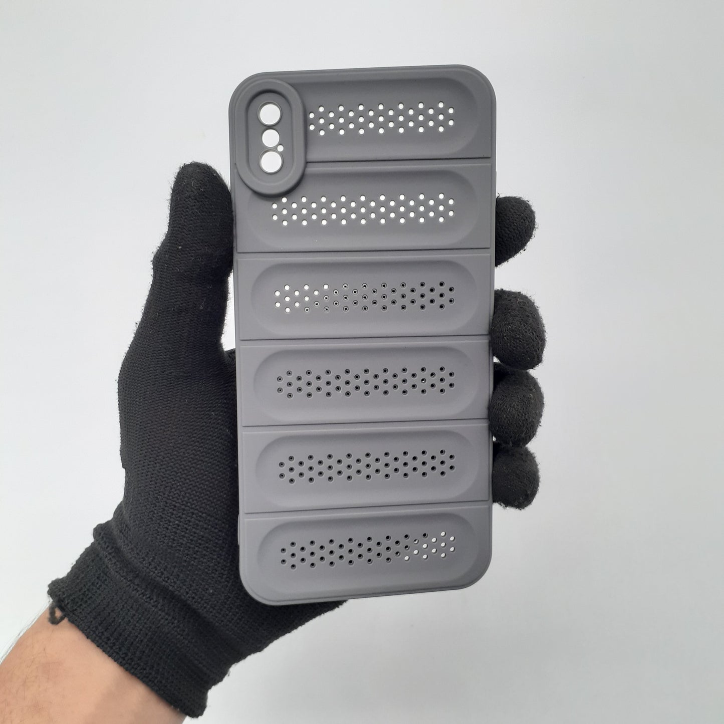 iPhone Xs Max Shockproof TPU Phone Case with Heat Dissipation, Strong Protection, and Breathable Cover