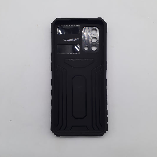 OPPO A74 4G 5G Heavy Duty Shockproof Case Sliding Camera Cover Wallet Phone Kickstand 360 Ring Stand