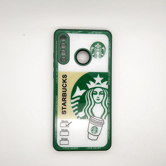 Starbucks Back Cover Hard Shel PC Case For Huawei P30 Lite