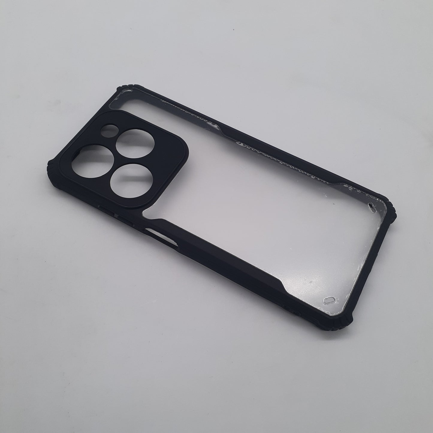 Infinix Smart 8 iPAKY Heavy Duty Protective Case with Shock Proof Edges, Enhanced Grip, and Durable Design