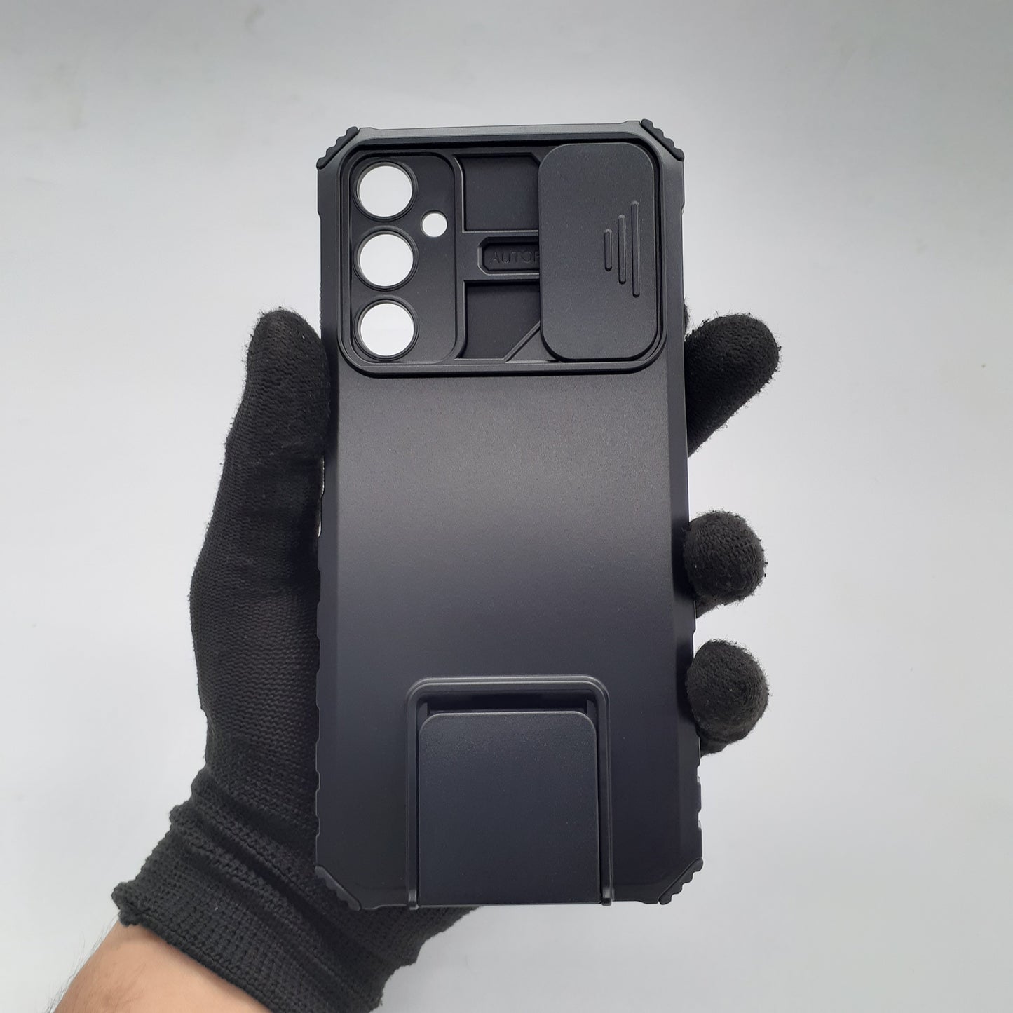 Samsung A05s Case Sliding Camera Cover Built-in 360 Rotatable Kickstand Military Grade Shockproof Protective Magnetic Phone Case