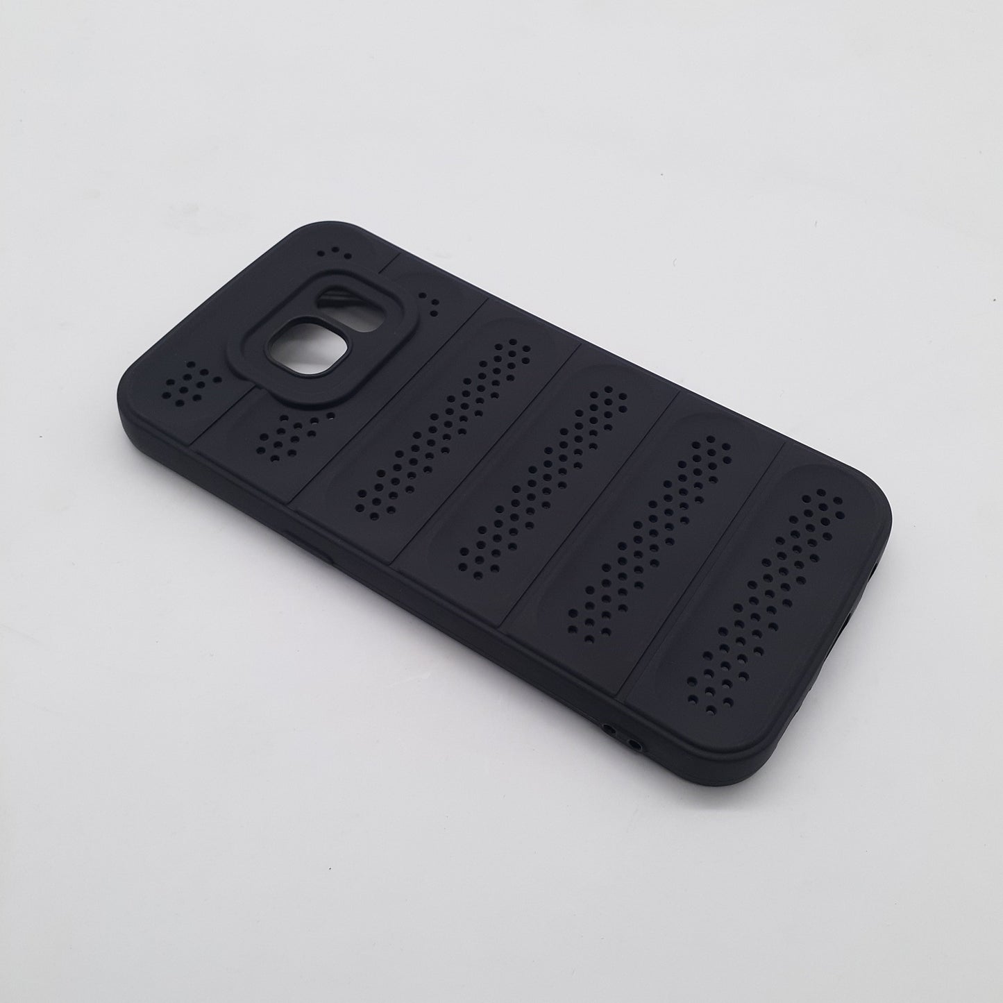 Best Samsung S7 Case - Black TPU, Shockproof, Heat Dissipation Full Protection Cover