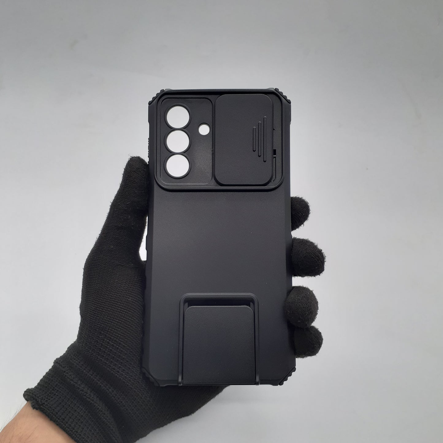 Samsung Galaxy A36 5G Case Heavy Duty Shockproof Sliding Camera Cover Built in Kickstand Full Body Protective Cover