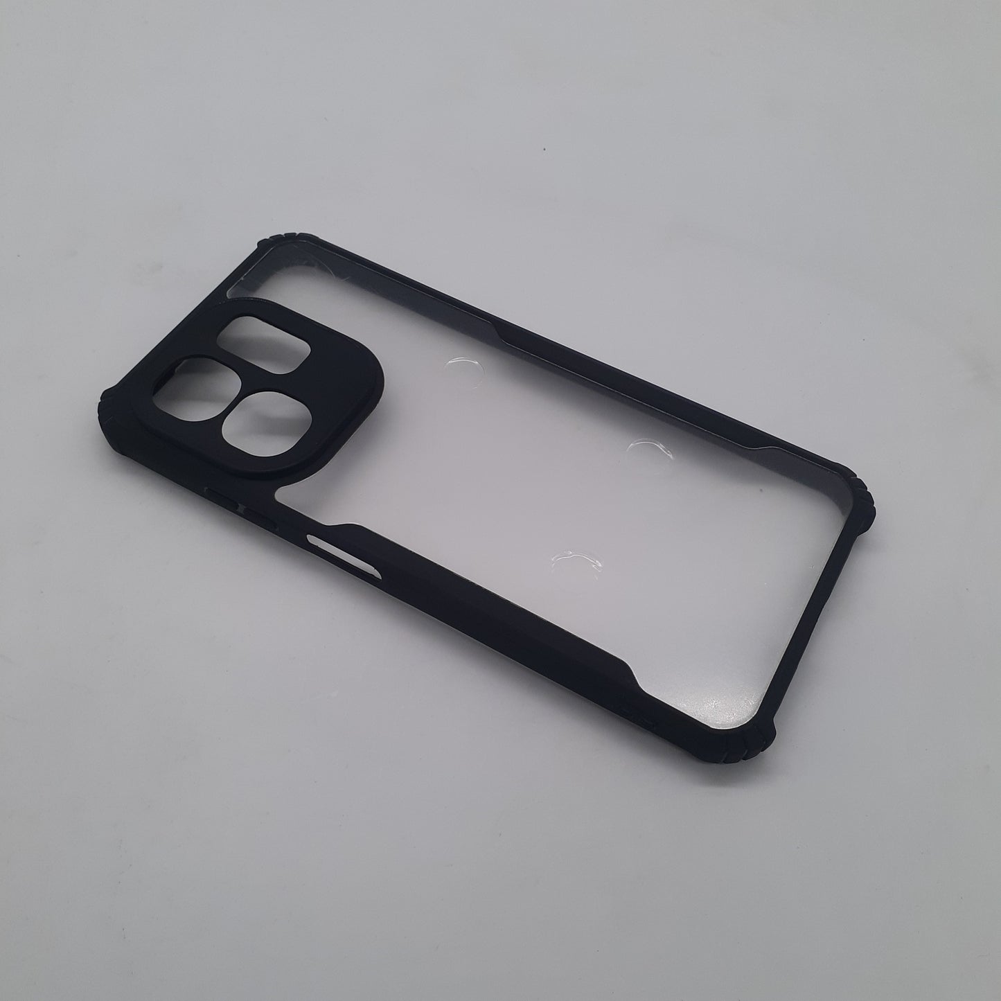 infinix Hot 50i iPAKY Rugged Anti-Drop Case with Shock-Proof Edges and Anti-Slip Hand Grip Soft TPU Back Cover Protection