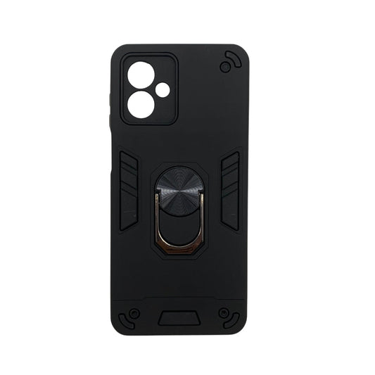 Motorola Moto G14 Hard Shockproof Case with Ring Holder & Slim Back Cover
