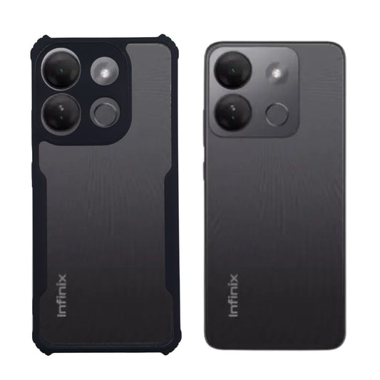 infinix Smart 7 HD iPAKY Heavy Duty Protective Phone Case with Shock Proof Edges, Enhanced Grip, and Durable Construction