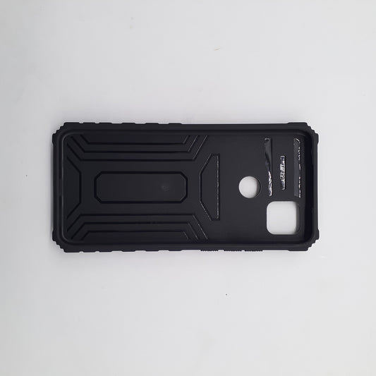 Redmi 9C Heavy Duty Hybrid Case Camera Slide Cover 360 Rotatable Kickstand Stand Armor Bumper Protection