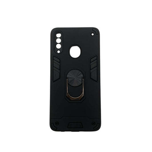 Samsung A20s Hard PC Shockproof Case with Ring Holder, Slim Cover
