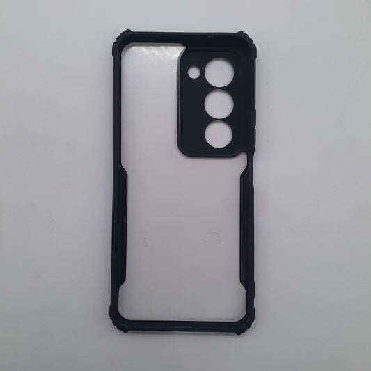 Redmi 15 5G iPAKY Shockproof Rugged Case with Shock-Absorbent Edges and Innovative Grip Strap for Total Security