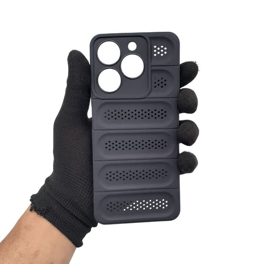 itel A50 TPU Cooling Bumper Phone Case - Heat Dissipation, Anti-Fall, Reliable Protection Back Cover