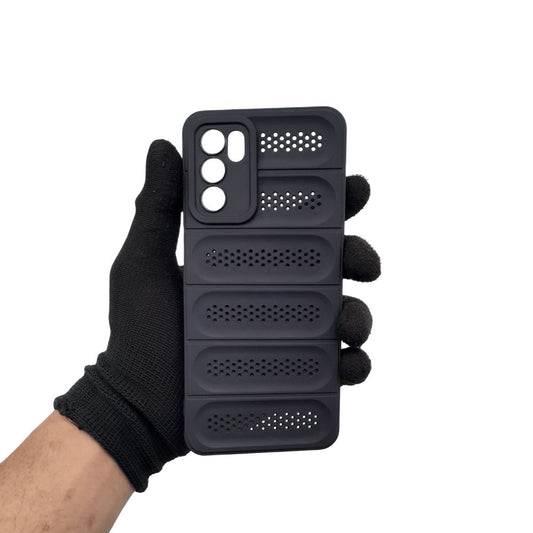 OPPO A16 Phone Case: Heavy Duty Shockproof TPU Cover with Anti-Scratch, Anti-Fingerprint, and Heat Dissipation for Full Protection