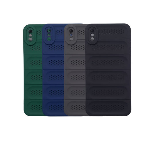 iPhone Xs Max Shockproof TPU Phone Case with Heat Dissipation, Strong Protection, and Breathable Cover