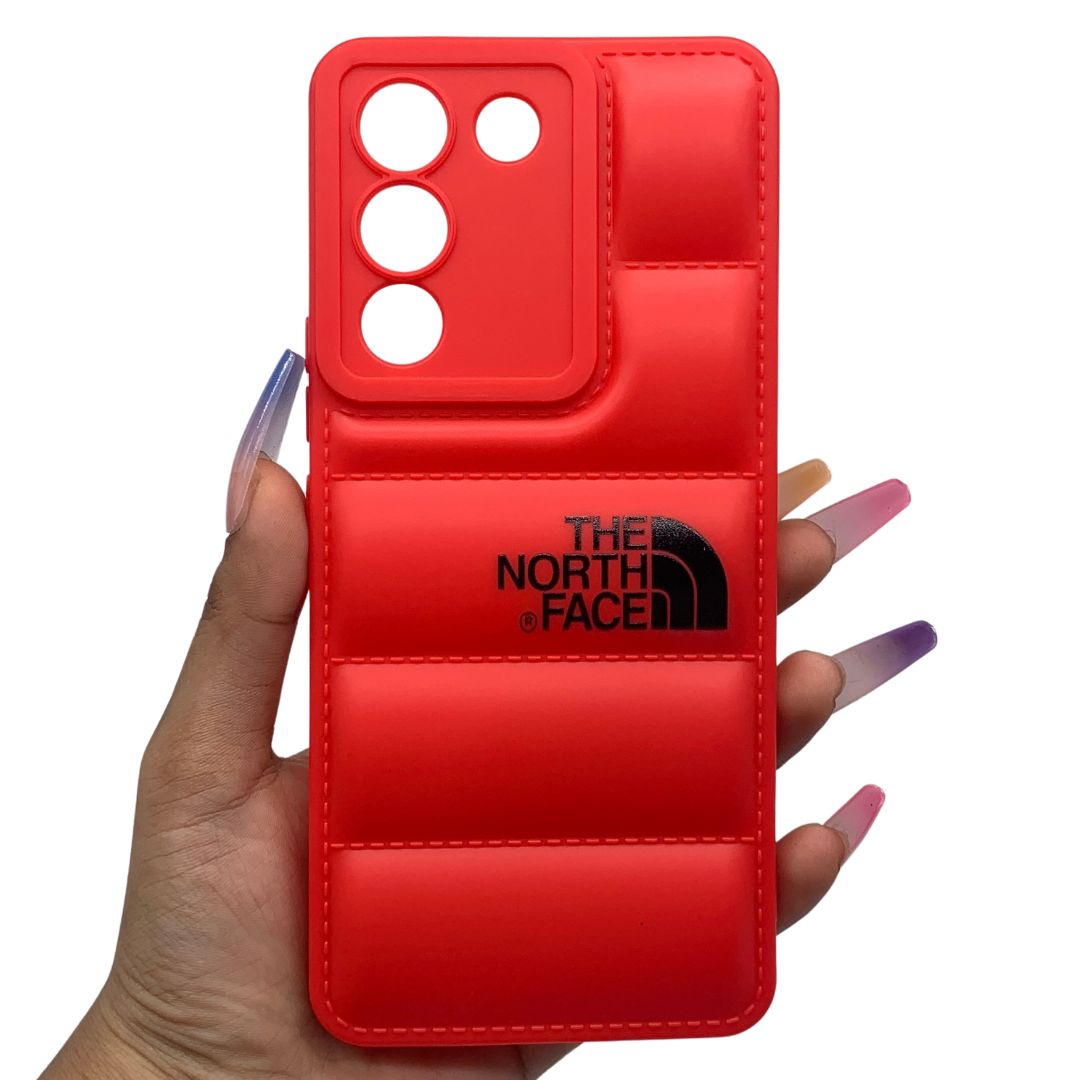 Vivo Y200 Puffer Jacket Case Shock-Absorbing Air Cushion Back Cover