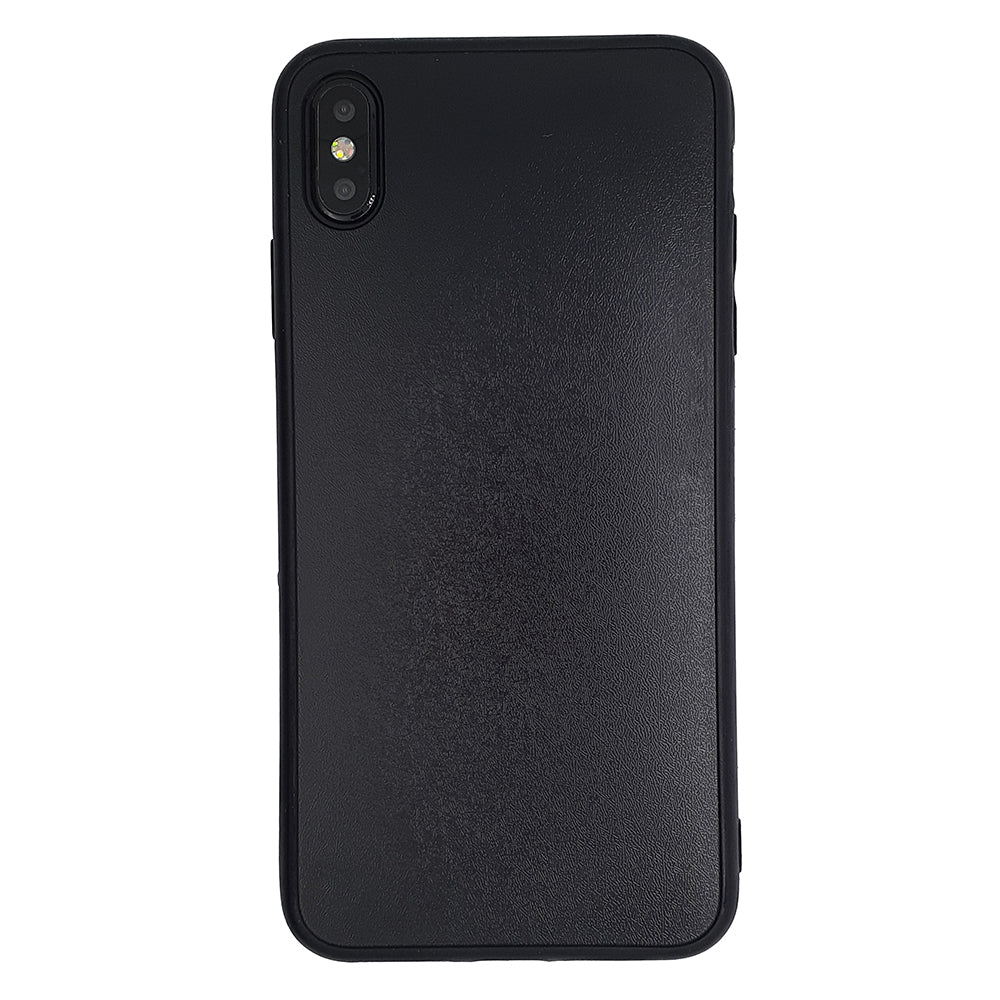 Black Custom Decal Print Slim Case for apple Xs Max